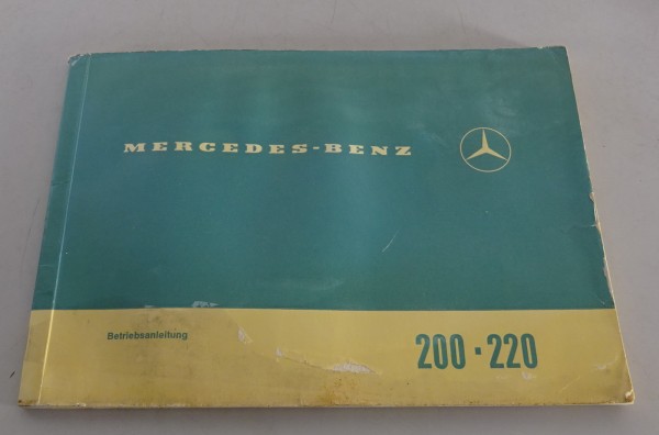 Betriebsanleitung / Owner's Manual Mercedes /8 W115 200 / 220 Stand 11/1970