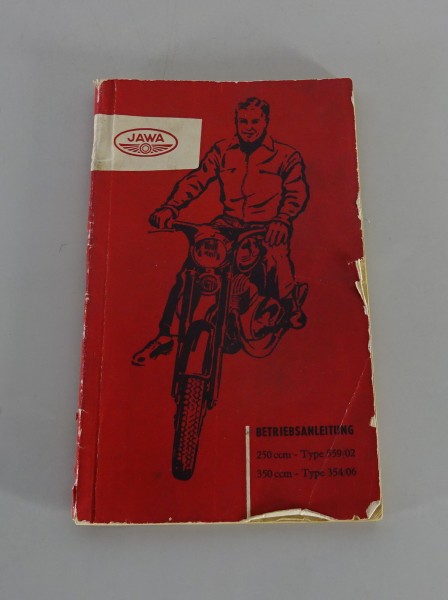 Betriebsanleitung / Handbuch Jawa 350 ccm Typ 354/06 & 250 ccm Typ 559/02 '1963