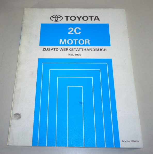 Werkstatthandbuch Toyota 2C Motor 2,0l Diesel 88 PS für Corolla E10 von 5/1995