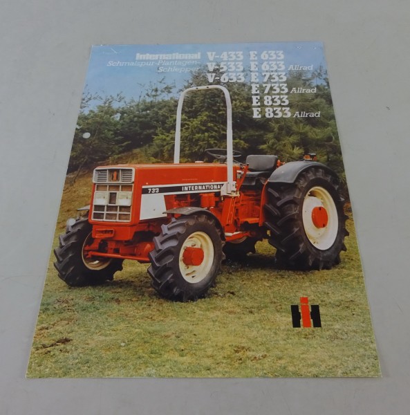 Prospekt/ Datenblatt Case IH Schmalspur-Plantagen-Schlepper