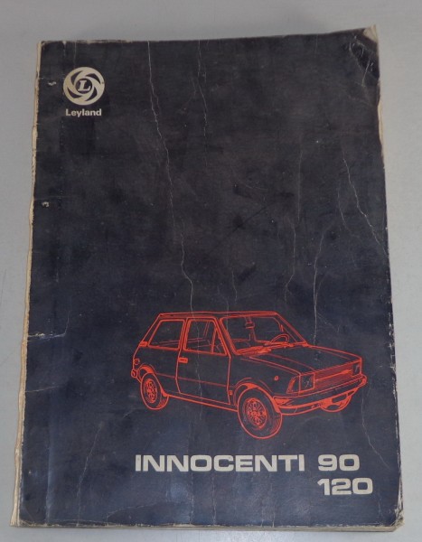 Werkstatthandbuch Leyland Innocenti Mini 90 + 120 Stand 1975