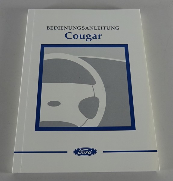 Betriebsanleitung / Handbuch Ford Cougar Stand 07/1999
