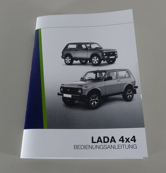 Betriebsanleitung / Handbuch Lada Niva 4x4 + 4x4 Urban 3- & 5türig Stand 11/2020