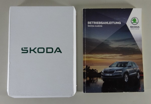 Bordmappe + Betriebsanleitung / Handbuch Skoda Karoq SUV Stand 11/2020