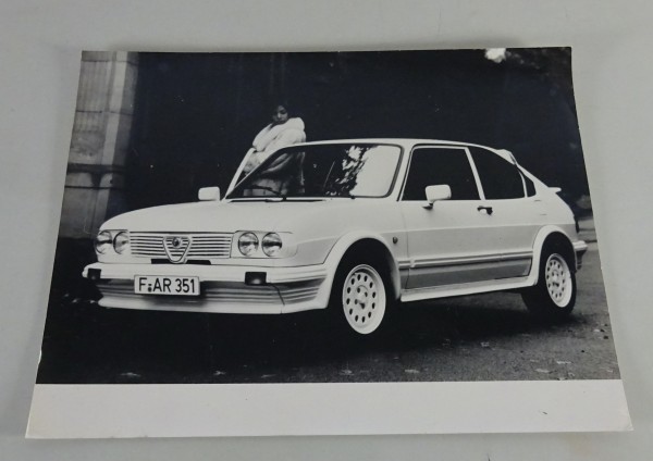 Pressefoto / Bild Alfa Romeo Alfasud Sprint Sondermodell 1982