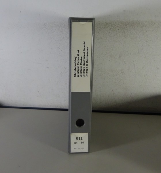 Bildkatalog / Teilekatalog für Porsche 911 G-Modell + Targa + Turbo Bauj. 84-86
