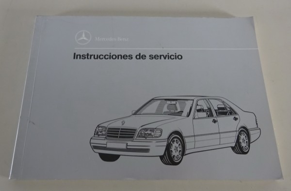 Instrucciones de servicio Mercedes-Benz Clase S W140 S600 de 11/1993