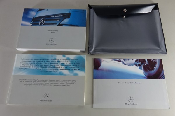 Bordmappe + Betriebsanleitung / Handbuch Mercedes-Benz Actros 930 Stand 10/2006