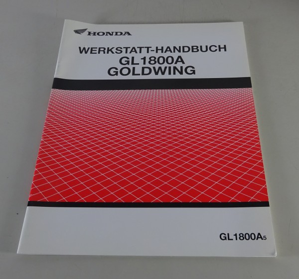 Werkstatthandbuch / Nachtrag Honda GL 1800 A / Goldwing Stand 10/2004