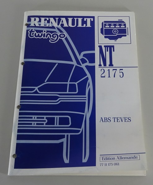 Werkstatthandbuch Renault Twingo ABS Teves Stand 1994