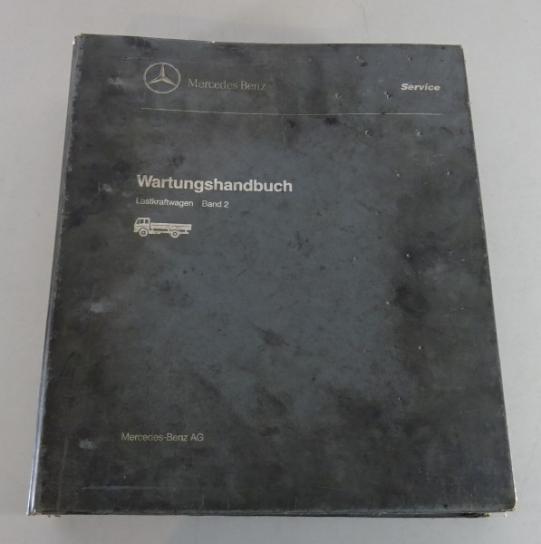 Werkstatthandbuch Wartung Wartungshandbuch Mercedes Benz LKW Actros von 07/1996