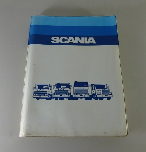 Schulungsunterlage Scania Serie 2 / GPRT mit D 8/ 9/ 11/ 14 Motoren Stand 1987