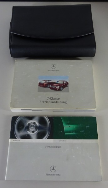 Bordmappe mit Betriebsanleitung Mercedes C-Klasse W203 + T-Modell Stand 04/2002