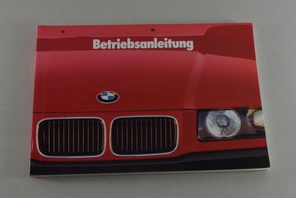 Betriebsanleitung / Handbuch BMW 3er E36 316i 318i iS 320i 325i + Coupe 8/1992