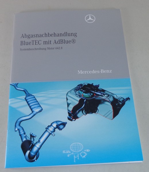 Werkstatthandbuch Mercedes Abgasnachbehandlung BlueTEC AdBlue E ML GL R 350 CDI