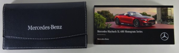 Bordmappe + Betriebsanleitung Mercedes Benz Maybach SL 680 Typ 232 Stand 03/2025