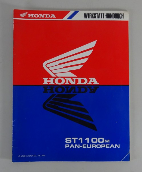 Werkstatthandbuch Nachtrag Honda ST1 100M Pan-European Stand 1990