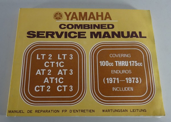 Werkstatthandbuch Yamaha LT 2 / LT 3 / CT 1C / AT 2 / AT 3,etc. 100cc - 175cc