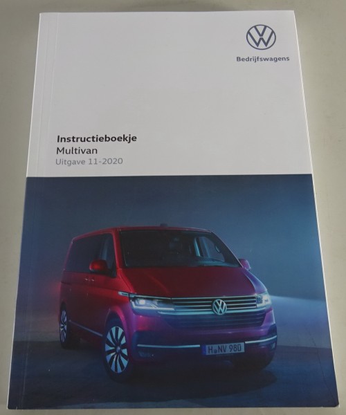 Betriebsanleitung / Instructieboekje VW Multivan T6.1 Stand 11/2020