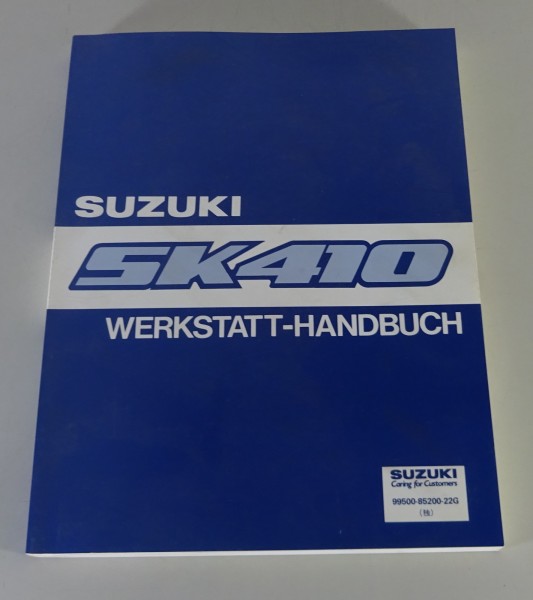 Werkstatthandbuch Suzuki SK 410 Super Carry Grundhandbuch Stand 07/1985