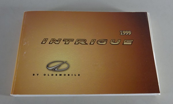 Owner´s Manual / Handbook Oldsmobile Intrigue Stand 1999