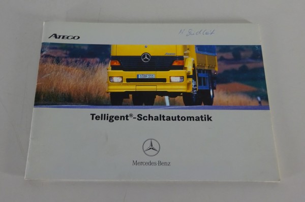 Zusatzanleitung / Handbuch Mercedes-Benz Atego Telligent - Schaltautomatik