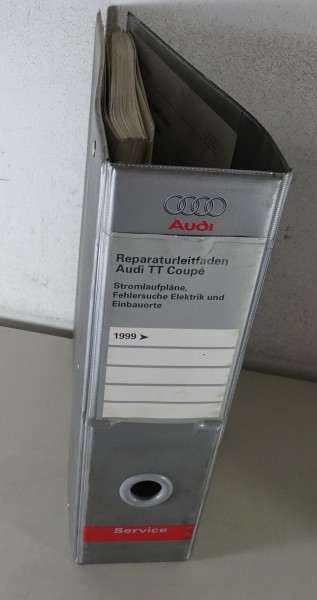 Werkstatthandbuch Elektrik Stromlaufpläne Audi TT Coupe Coupé ab Baujahr 1999