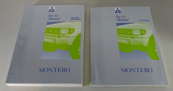 Workshop Manual / Service Manual Mitsubishi Pajero / Montero V20 from 1992 - 93