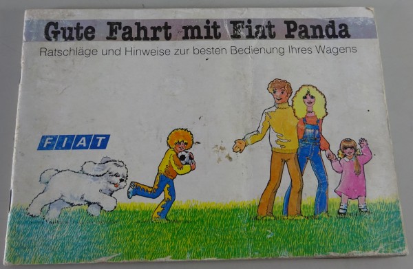 Betriebsanleitung / Handbuch Fiat Panda 30 / 45 Bj. 1980 - 1986 (Mk. I) Typ 141