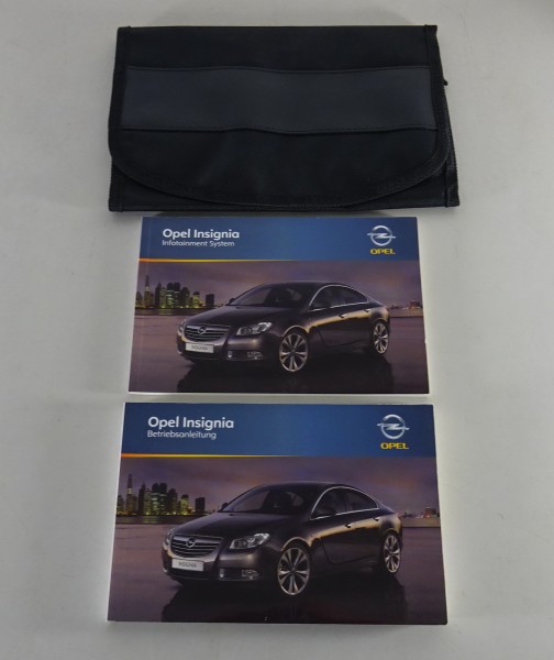 Bordmappe mit Betriebsanleitung / Handbuch Opel Insignia Stand 08/2009