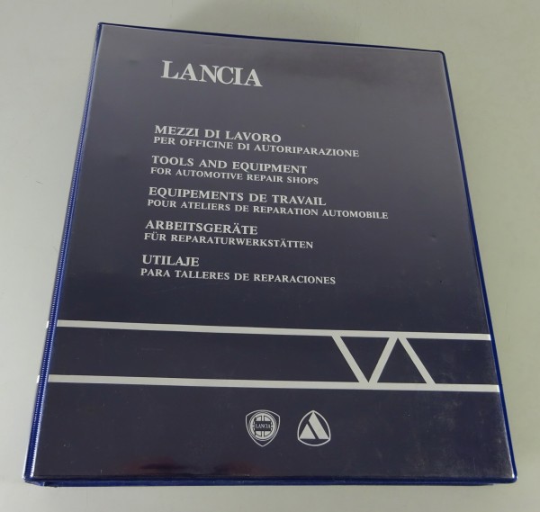 Handbuch Lancia Werkstattausrüstung, Spezialwerkzeuge, Arbeitsgeräte von 08/1991
