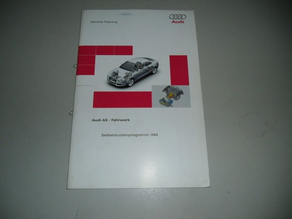 SSP 394 Audi A5 Fahrwerk Selbststudienprogramm 01/2007