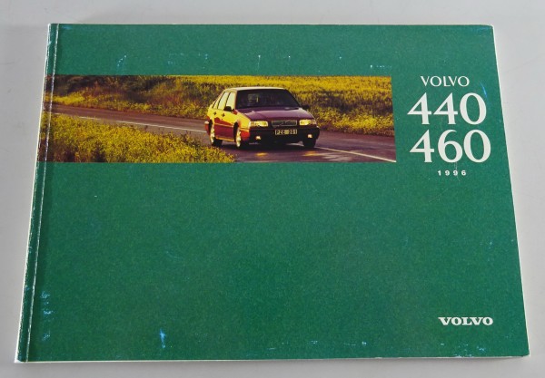 Betriebsanleitung / Handbuch Volvo 440 / 460 Modelljahr 1996 Stand 07/1995