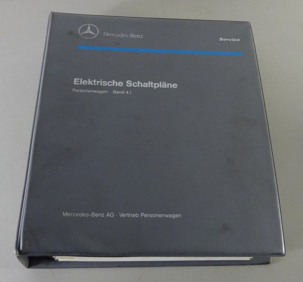 Elektrische Einzel-Schaltpläne Mercedes-Benz W124 MOPF1 ab 09/1989 - 09/1992
