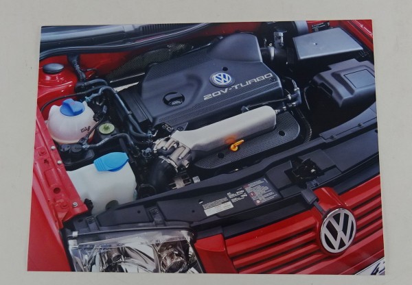 Pressefoto VW Bora 1.8 T 110 kW / 150 PS Motor von 03/2001