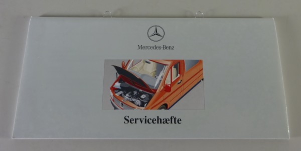 Servicehæfte Mercedes-Benz W638 Vito / V-Klasse Stand 12/1998 - Dänisch - blanko