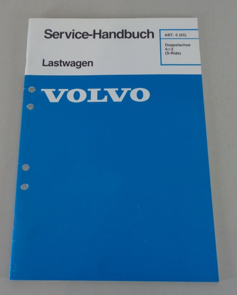 Werkstatthandbuch Volvo LKW Doppelachse 6x2 (S-Ride) von 1989