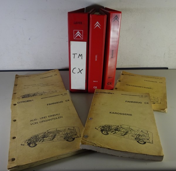 Werkstatthandbuch / Reparaturhandbuch Konvolut Citroen CX Serie I Bj. 1974-1985