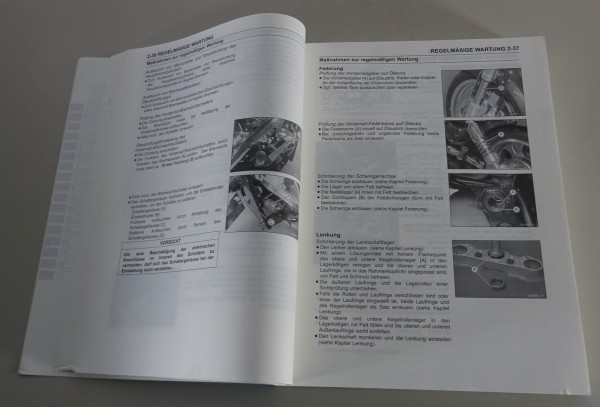 Werkstatthandbuch / Wartungsanleitung Suzuki VZ 1000 Marauder Stand 10/2003