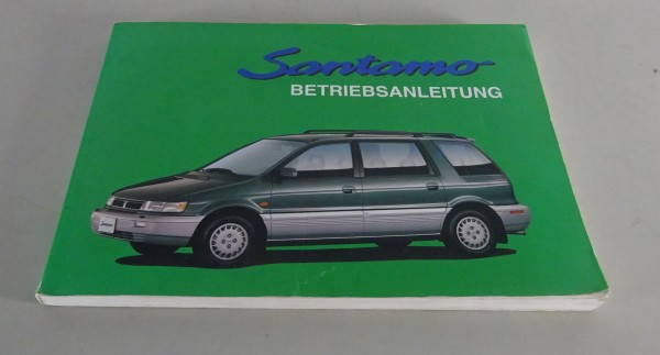 Betriebsanleitung / Handbuch Mitsubishi Santamo