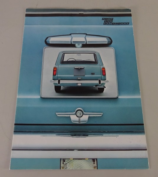 Prospekt / Brochure Fiat 124 Familiale 1966 - 1974