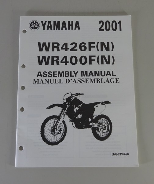 Montageanleitung / Assembly Manual Yamaha WR 426 / 400 F (N) von 2001