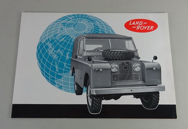 Prospekt / Broschüre Land-Rover 88 / 109 Serie II Stand 1965