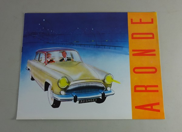 Prospekt / Broschüre Simca Aronde P 60 Rush von 1960