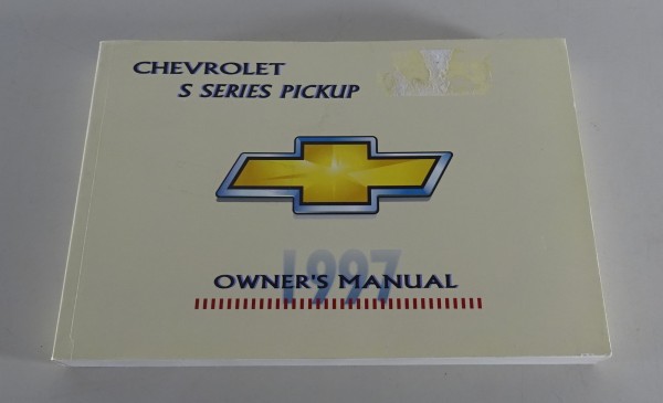 Owner´s Manual / Handbook Chevrolet S-10 Stand 1997