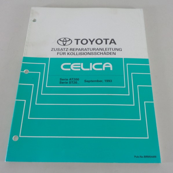 Werkstatthandbuch Toyota Celica Karosserie, Stand 09/1993