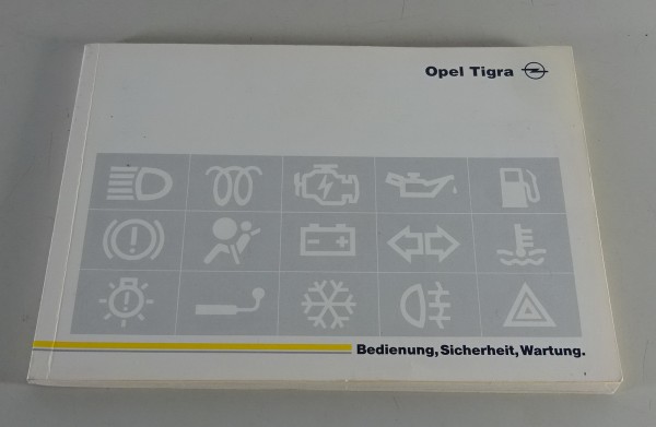 Betriebsanleitung / Handbuch Opel Tigra A Stand 12/1995