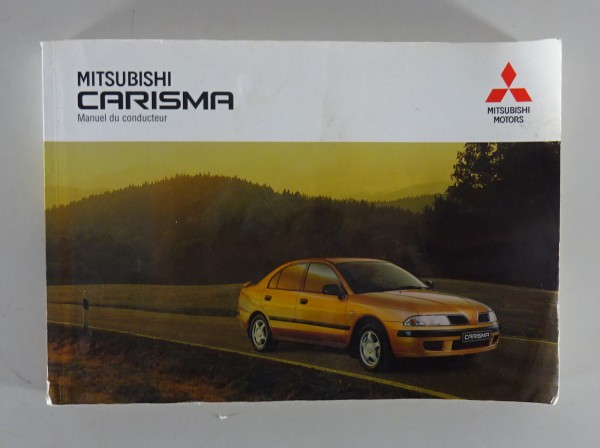 Betriebsanleitung / Handbuch Mitsubishi Carisma Typ DA 2 A / Stand 1999