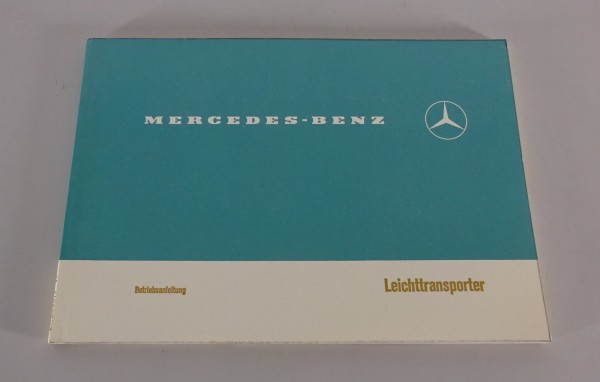 Betriebsanleitung Mercedes-Benz Harburger Transporter L 206/306 D Diesel '1/1973