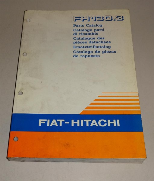 Parts List / Parts Catalog Hitachi Bagger / Hydraulik Excavator UH 07-3